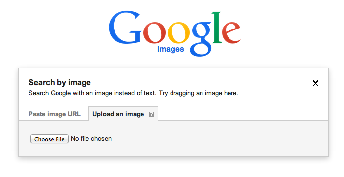 Google Image Search Upload File